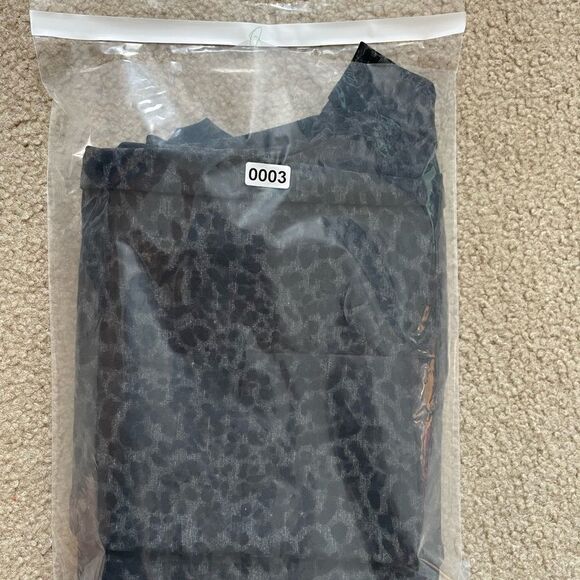 Vince Camuto Women's Pants 8X30 Leopard Ponte Ankle Stretch Size 8 - Picture 11 of 12